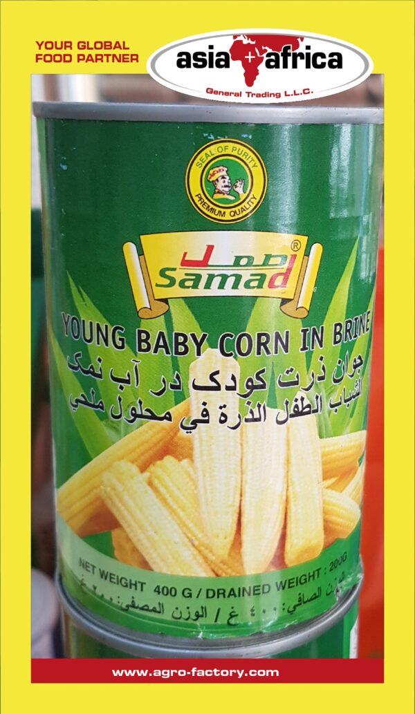 Samad Young Baby Corn In Brine - Image 2