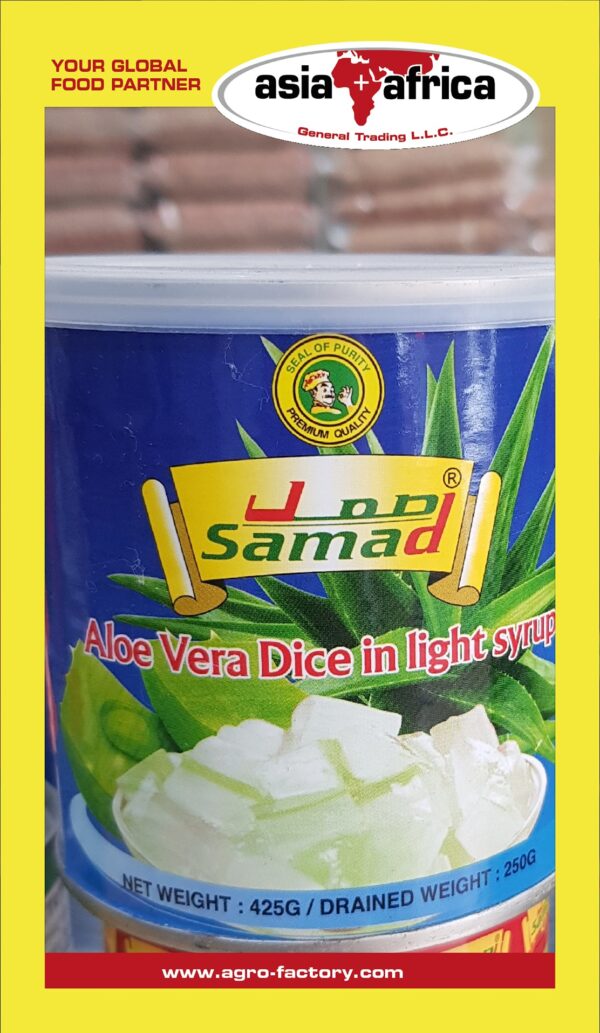 Samad Aloe Vera Dice in Light Syrup