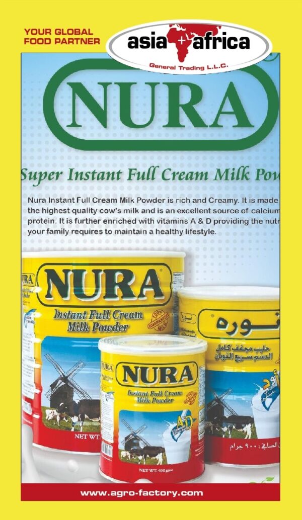 Nura Instant Full Cream Milk Powder