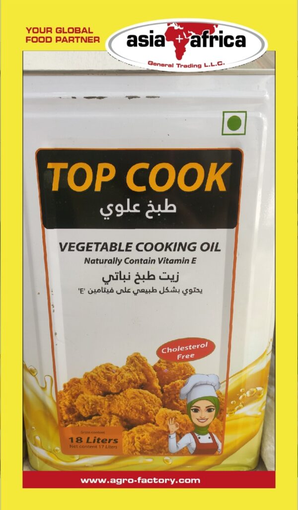 Top Cook Vegetable Cooking Oil 18Liters