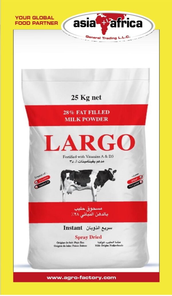 LARGO 28% FAT FILLED MILK POWDER