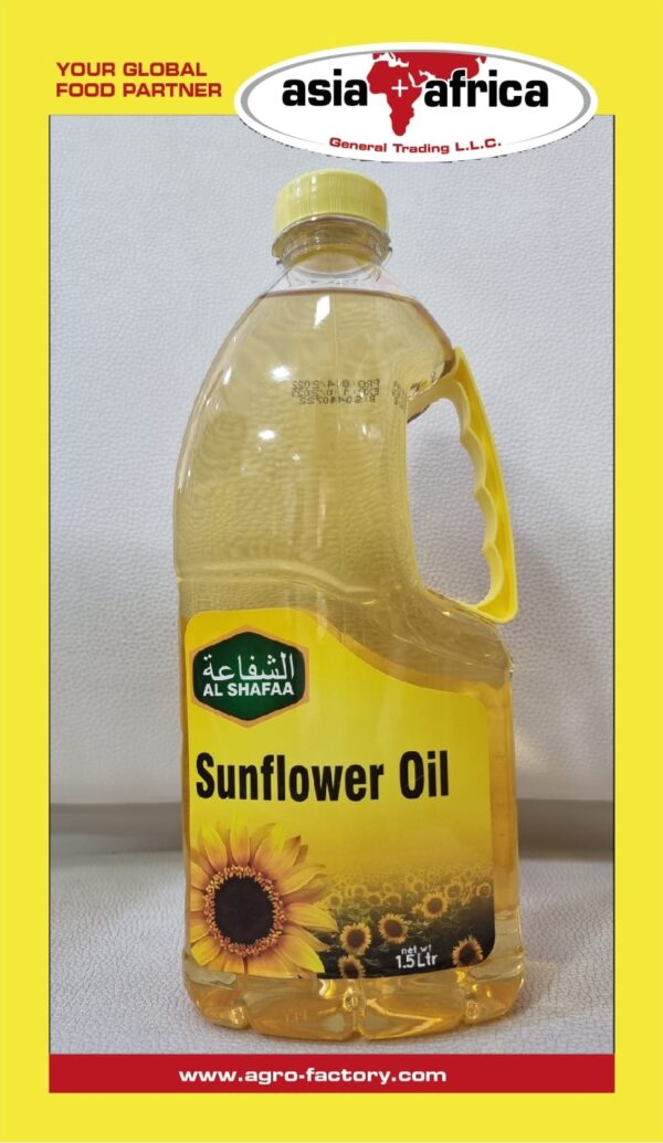 Al Shafaa Sunflower Oil 1.5liter