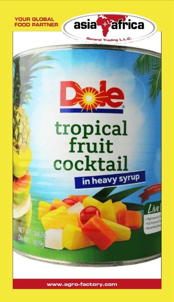 Dole tropical Fruit Cocktail In Heavy Syrup