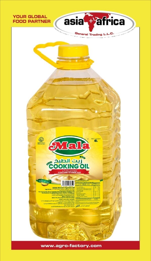 Mala Cooking Oil 4liters