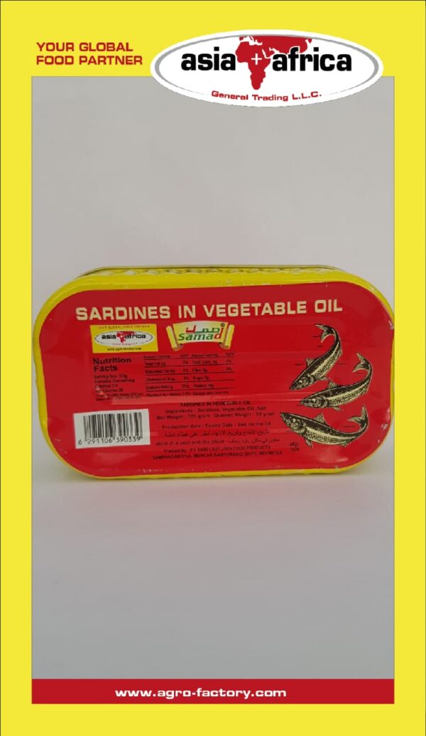 Samad Sardines In vegetable Oil - Image 3