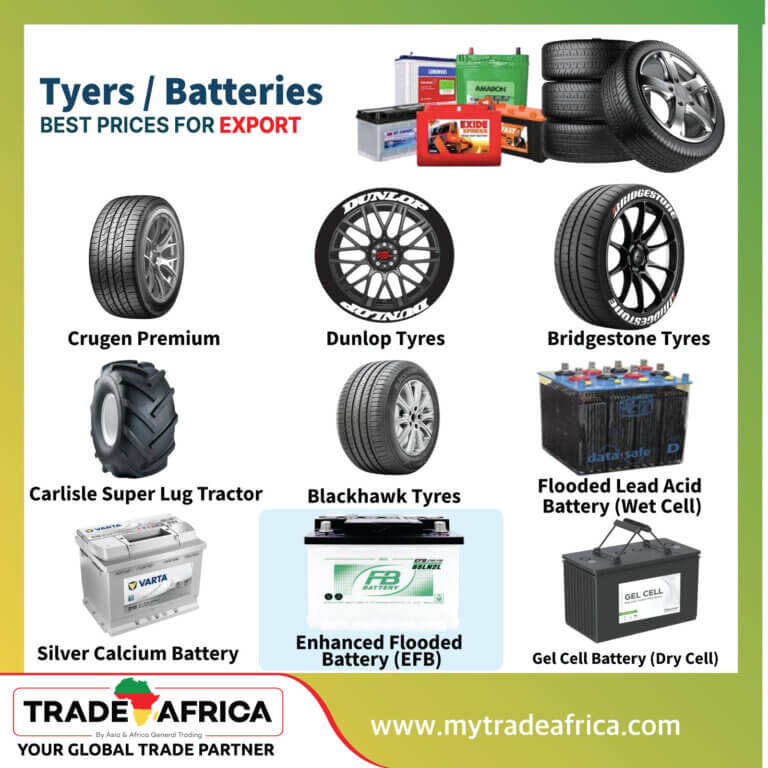 Trade Africa Tyre and Batteries Supplier