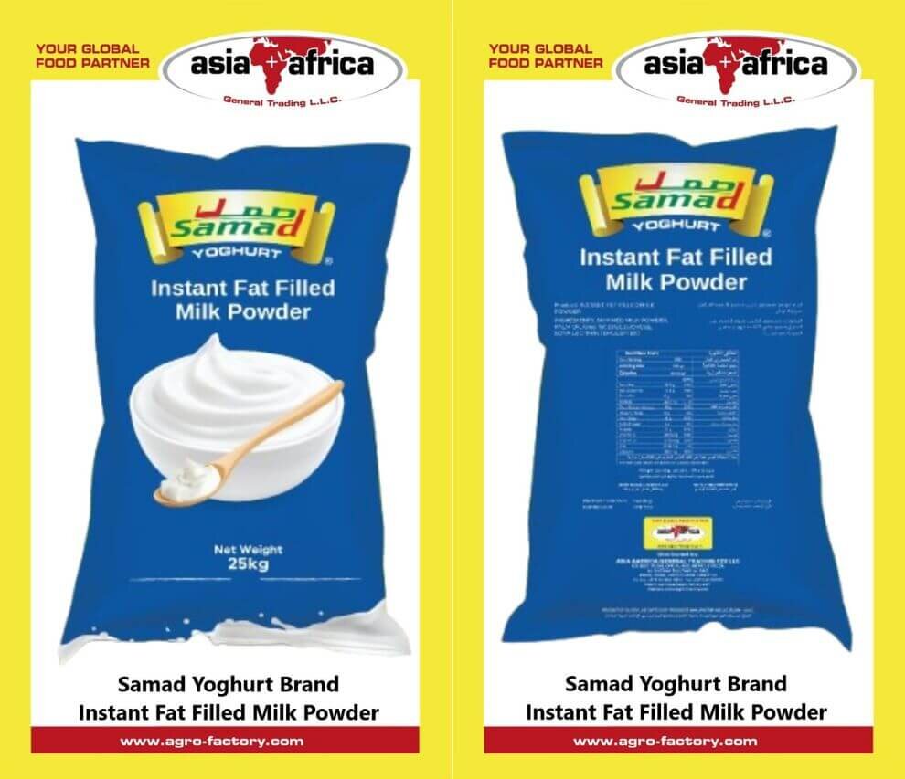 Bulk Milk powder exporter from Dubai to West Africa