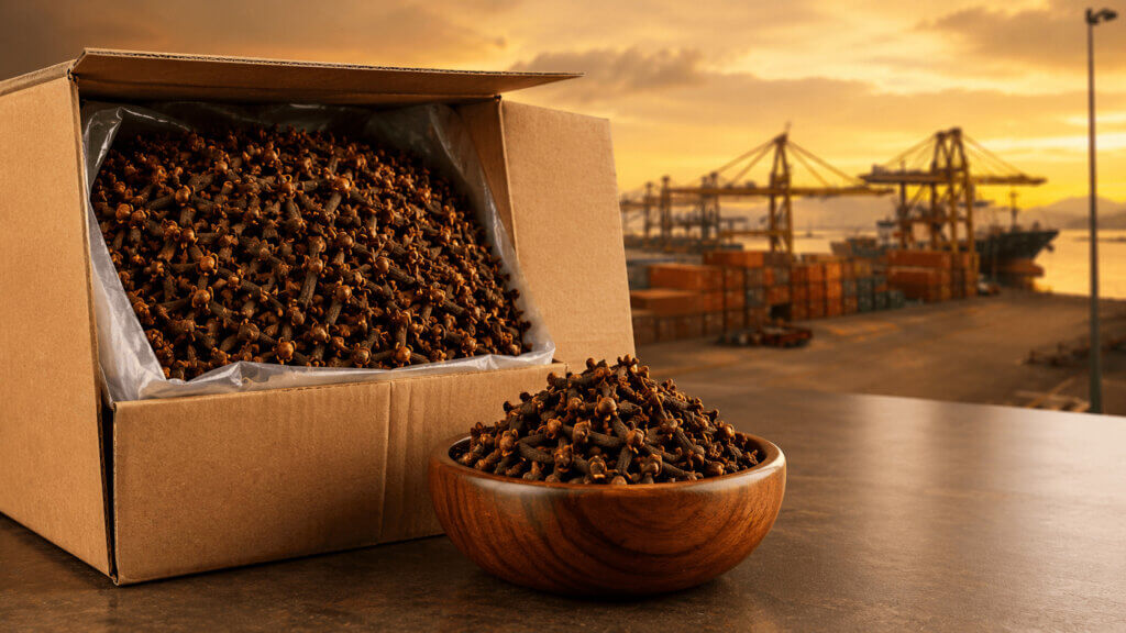Lal Pari Indonesian whole cloves CIF Jeddah Port Saudi Arabia USD 7710 per MT June 2026 shipment