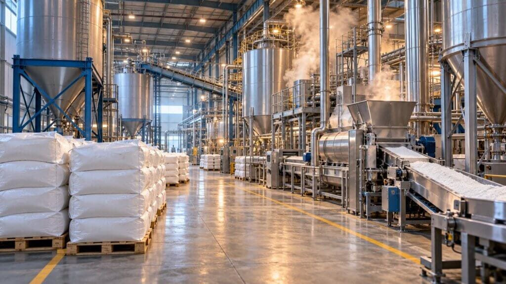 Corn starch factory direct supply dextrose maltodextrin sorbitol glucose syrup manufacturer India Africa GCC