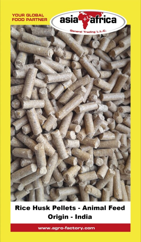 Indian rice husk pellets animal feed bulk export Afghanistan Pakistan Bangladesh Kenya East Africa livestock roughage